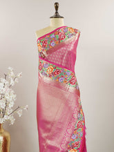 Yashaswini – Handwork Embroidered Silk Saree | Parsigara Embroidery
