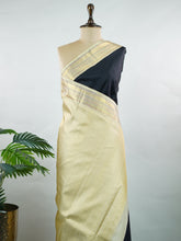 Samyuktha – Black Pure Kanjivaram Silk Saree | Handloom | Pure Zari