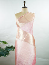 Kanchipuram Silk A delicate baby pink silk saree with matching baby pink borders, adorned with gold and silver zari buttas that shimmer softly. The monochrome palette exudes subtle elegance and grace. Handwoven in Kanchipuram with 100% pure silk, it's perfect for weddings and special celebrations. A timeless drape for moments to cherish. #ManoranjithamSilks #KanjivaramHandloom #PureSilkSaree #BridalElegance #TimelessTradition Hindolam - Manoranjitham Weaves - Handloom Store