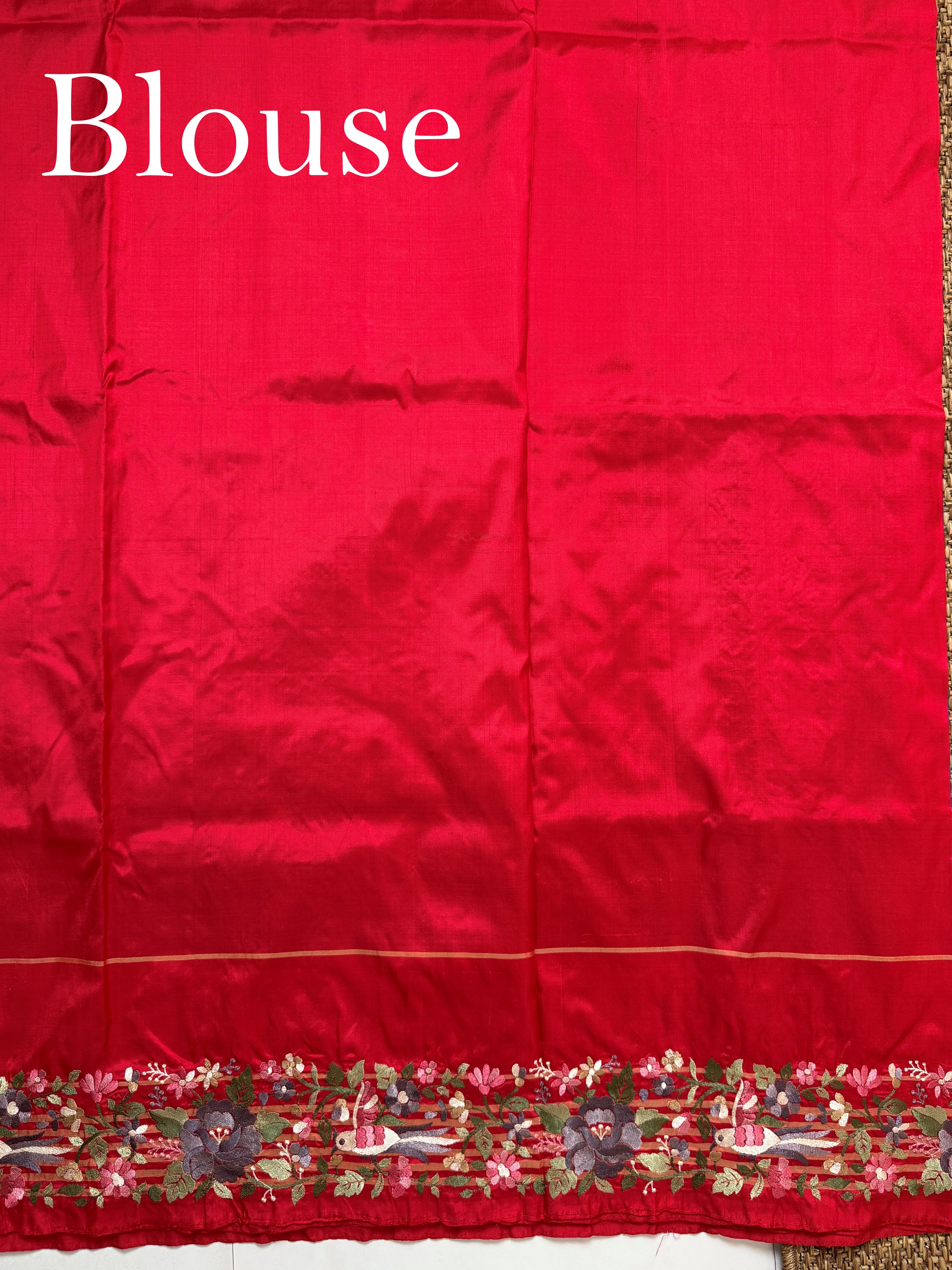 Pochampally Blue 100% Pure Silk - Manoranjitham Weaves - Handloom Store