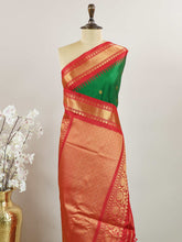 Shantala – Handloom Gadwal Silk Saree | Pure Silk | Zari Border