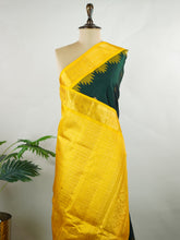 Gadwal Silk Handwoven in Telangana, Gadwal is a pure silk saree celebrated for its lightness, softness that deepens with every use, and its timeless elegance—making it one of the most comfortable and graceful vintage sarees ever woven Saubhagya - Manoranjitham Weaves - Handloom Store