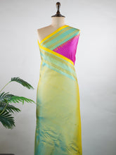 Karunamayi – Pink Handloom Gadwal Silk Saree | Pure Silk | Zari Border