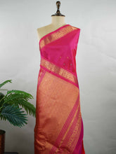 Shivashaktyaikya – Handloom Gadwal Silk Saree | Pure Silk | Zari Border