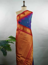 Nalini – Handloom Gadwal Silk Saree | Pure Silk | Zari Border
