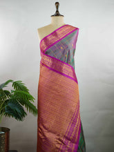 Mallika – Handloom Gadwal Silk Saree | Pure Silk | Zari Border