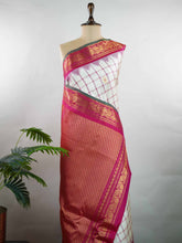 Pavitra – Handloom Gadwal Silk Saree | Pure Silk | Zari Border