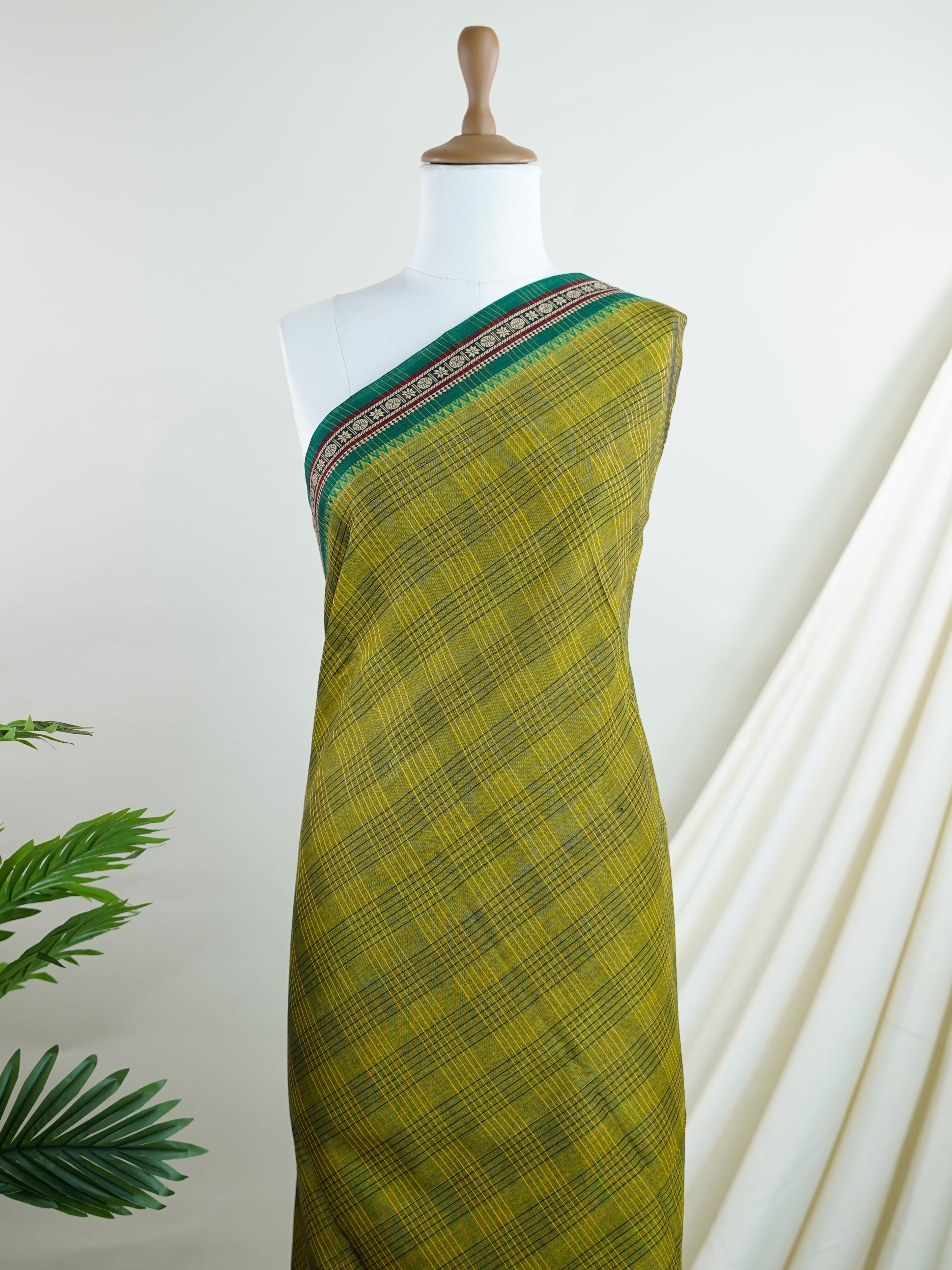 Narayanpet 100% Handspun Cotton - Manoranjitham Weaves - Handloom Store