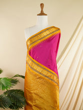 Narayanpet Pink 100% Pure Silk - Manoranjitham Weaves - Handloom Store