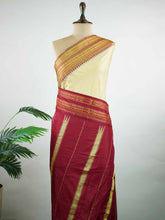 Vidyaroopini – Narayanpet Silk Saree | Handloom | Contrasting Border