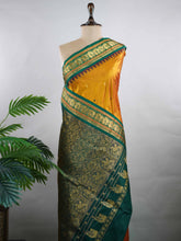 Hridayeshwari – Narayanpet Silk Saree | Handloom | Contrasting Border