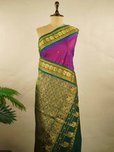 Amritaroopini – Narayanpet Silk Saree | Handloom | Contrasting Border