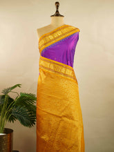 Dayasindhu – Narayanpet Silk Saree | Handloom | Contrasting Border