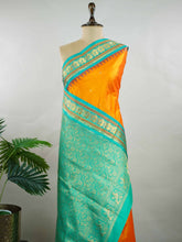 Chidrupini – Narayanpet Silk Saree | Handloom | Contrasting Border