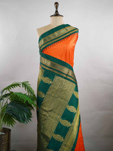 Shrutisevita – Narayanpet Silk Saree | Handloom | Contrasting Border