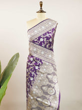 Jasmine - Banarasi Katan Silk Saree | Full Jaal Zari