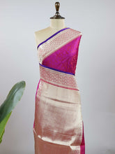Tripura - Banarasi Katan Silk Saree | Woven Motifs