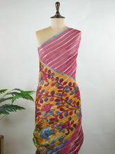 Organza Oraganza with Kalamkari Shobhana - Manoranjitham Weaves - Handloom Store