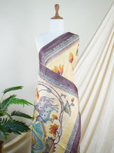 Tussar 100% Pure Tussar - Manoranjitham Weaves - Handloom Store