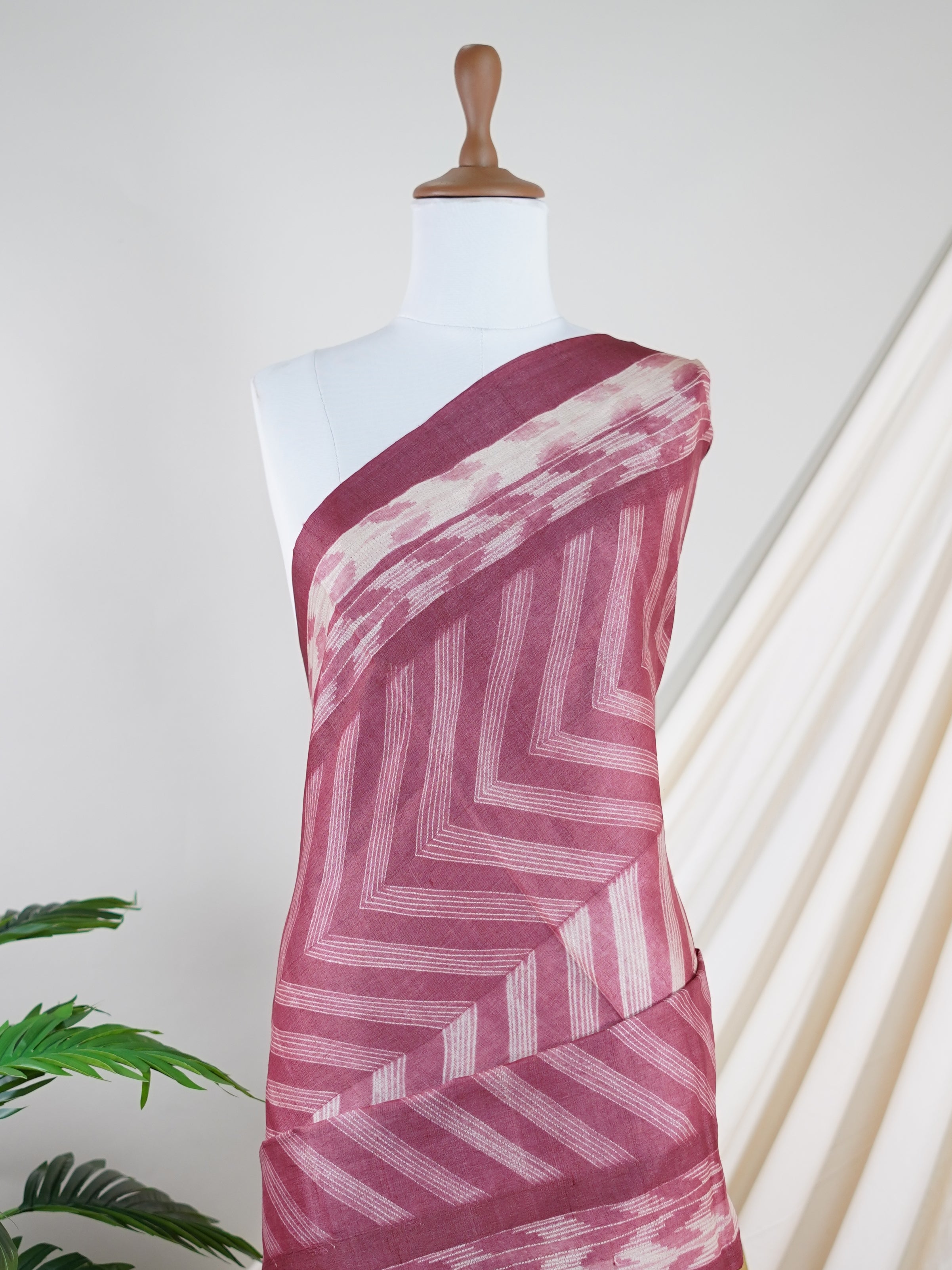 Tussar 100% Pure Tussar - Manoranjitham Weaves - Handloom Store