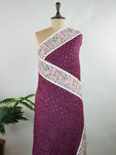 Tussar Bandej with Organza Border Ragini - Manoranjitham Weaves - Handloom Store