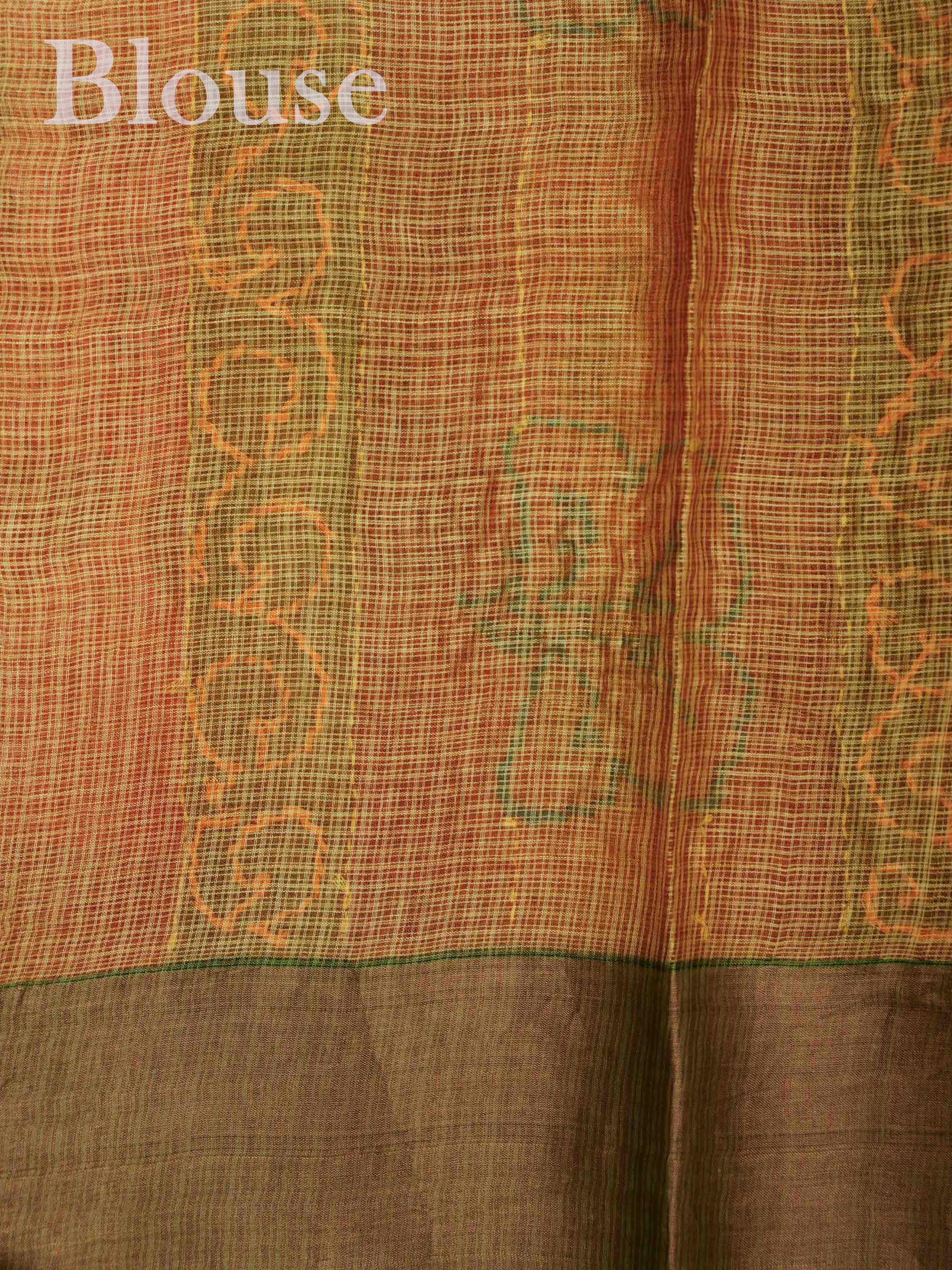 Tussars Cherry Blossom Kota - Manoranjitham Weaves - Handloom Store