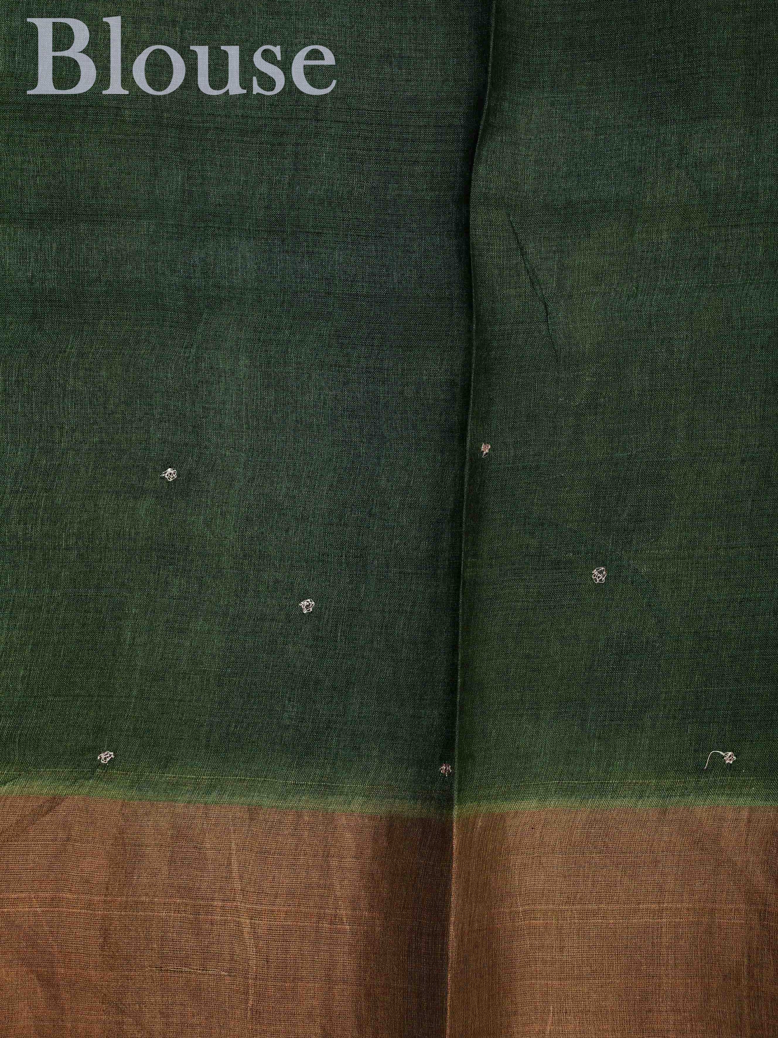 Tussars Cream 100% Pure Tussar - Manoranjitham Weaves - Handloom Store