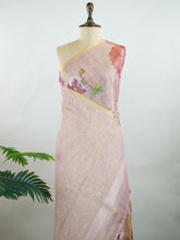 Linen This semi linen tissue saree blends the crisp texture of linen with the soft shimmer of tissue, brought to life through vibrant digital prints. Lightweight and breathable, it’s perfect for daytime elegance with a touch of contemporary flair.
#SemiLinenTissue #DigitalPrintSaree #EffortlessElegance #ModernWeaves #Manoranjitham #ManoranjithamStyle Ashwitha - Manoranjitham Weaves - Handloom Store