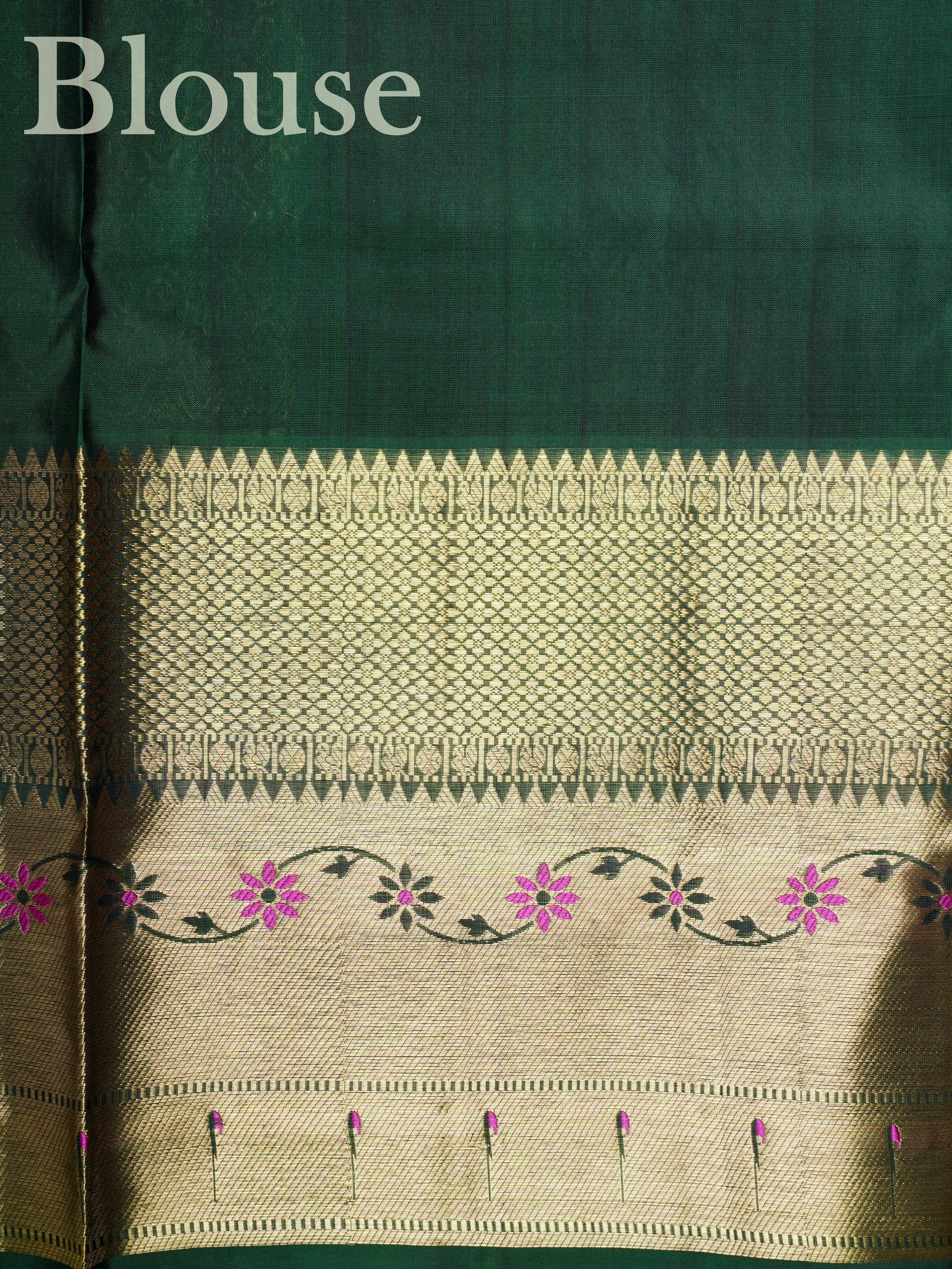 Venkatagiri Silk Maroon 100% Pure Silk - Manoranjitham Weaves - Handloom Store