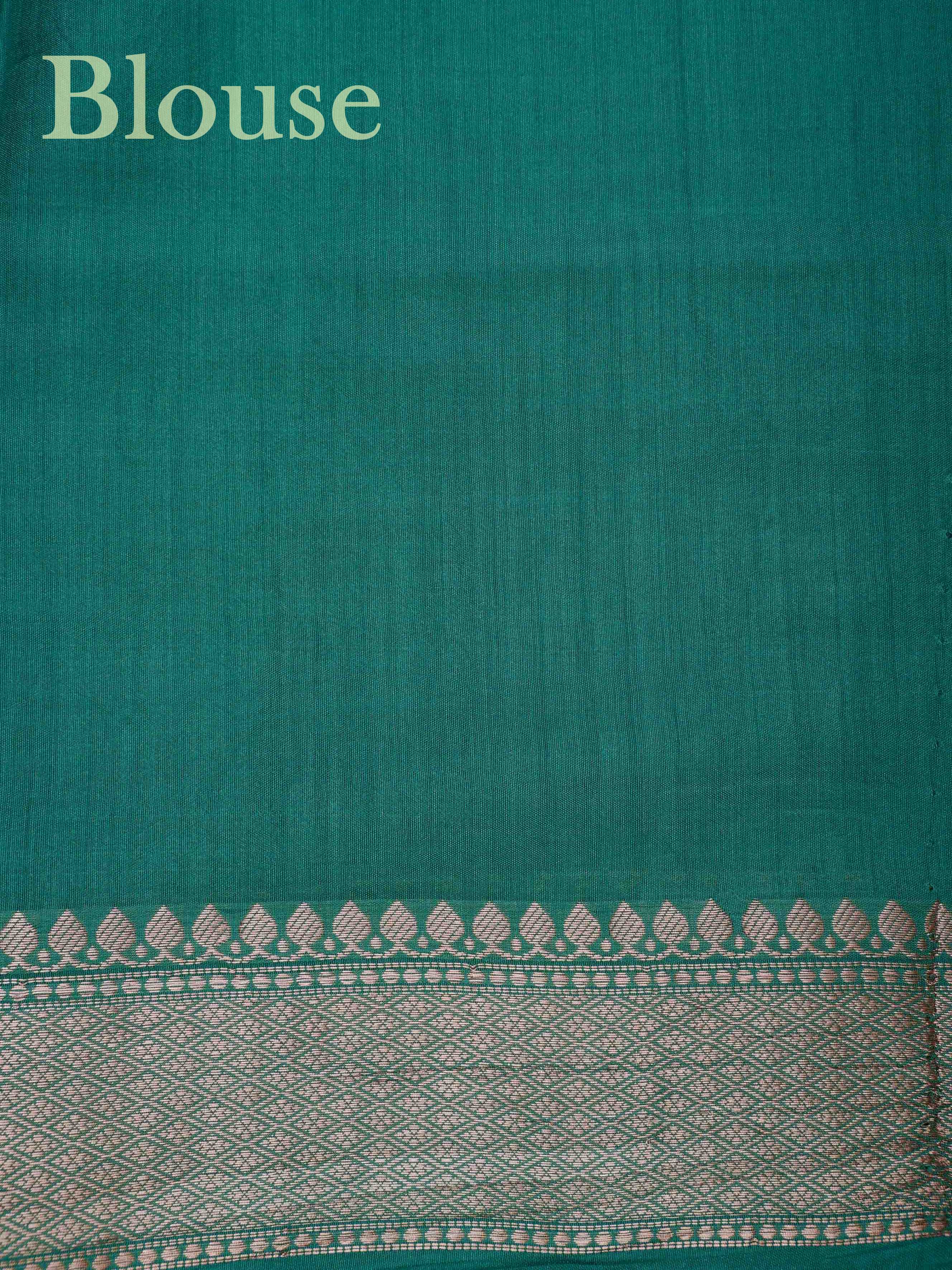 Chiniya Silk Brown 100% Pure Katan Soft Silk - Manoranjitham Weaves - Handloom Store