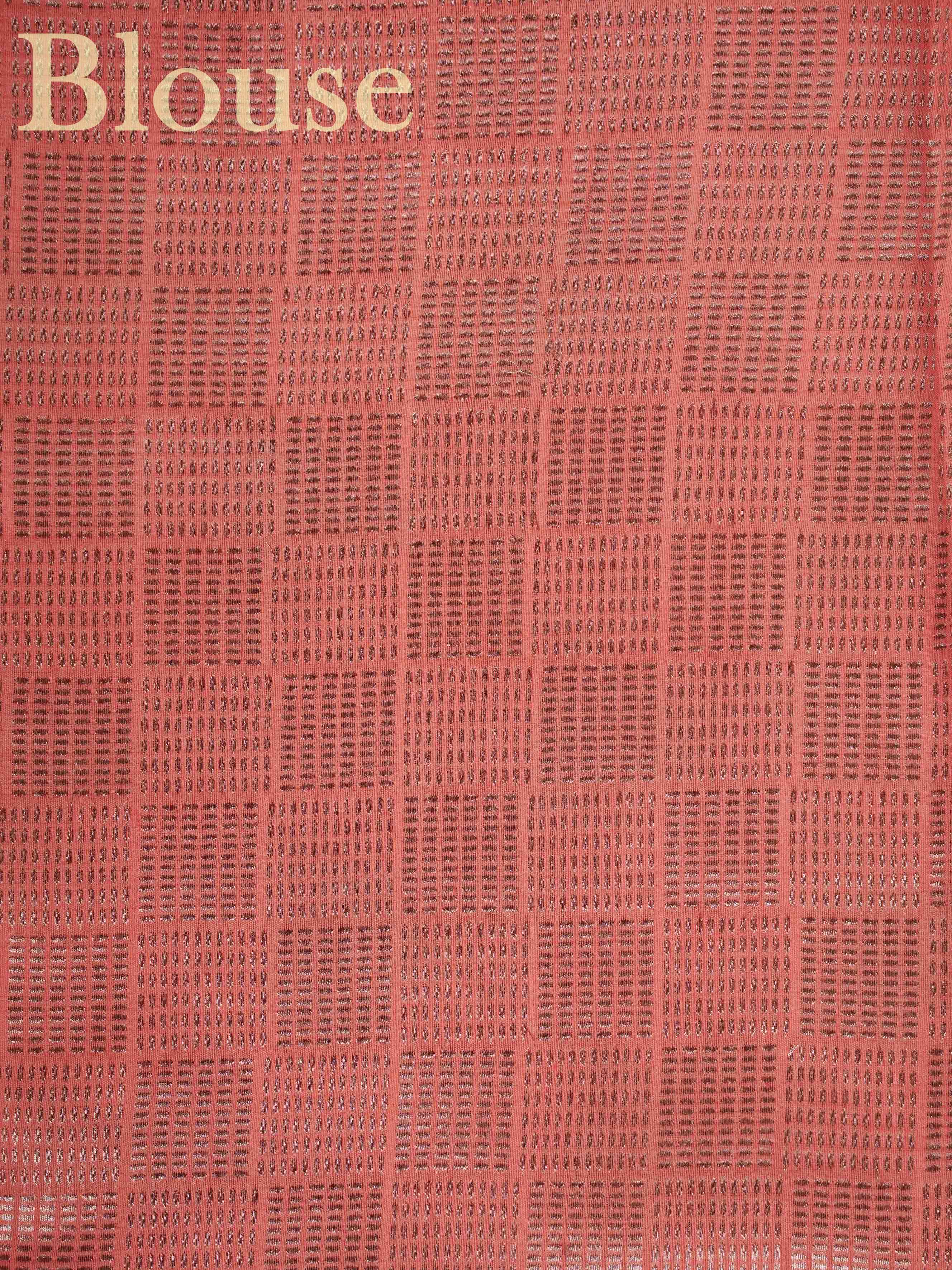 Chiniya Silk Orange 100% Pure Katan Soft Silk - Manoranjitham Weaves - Handloom Store