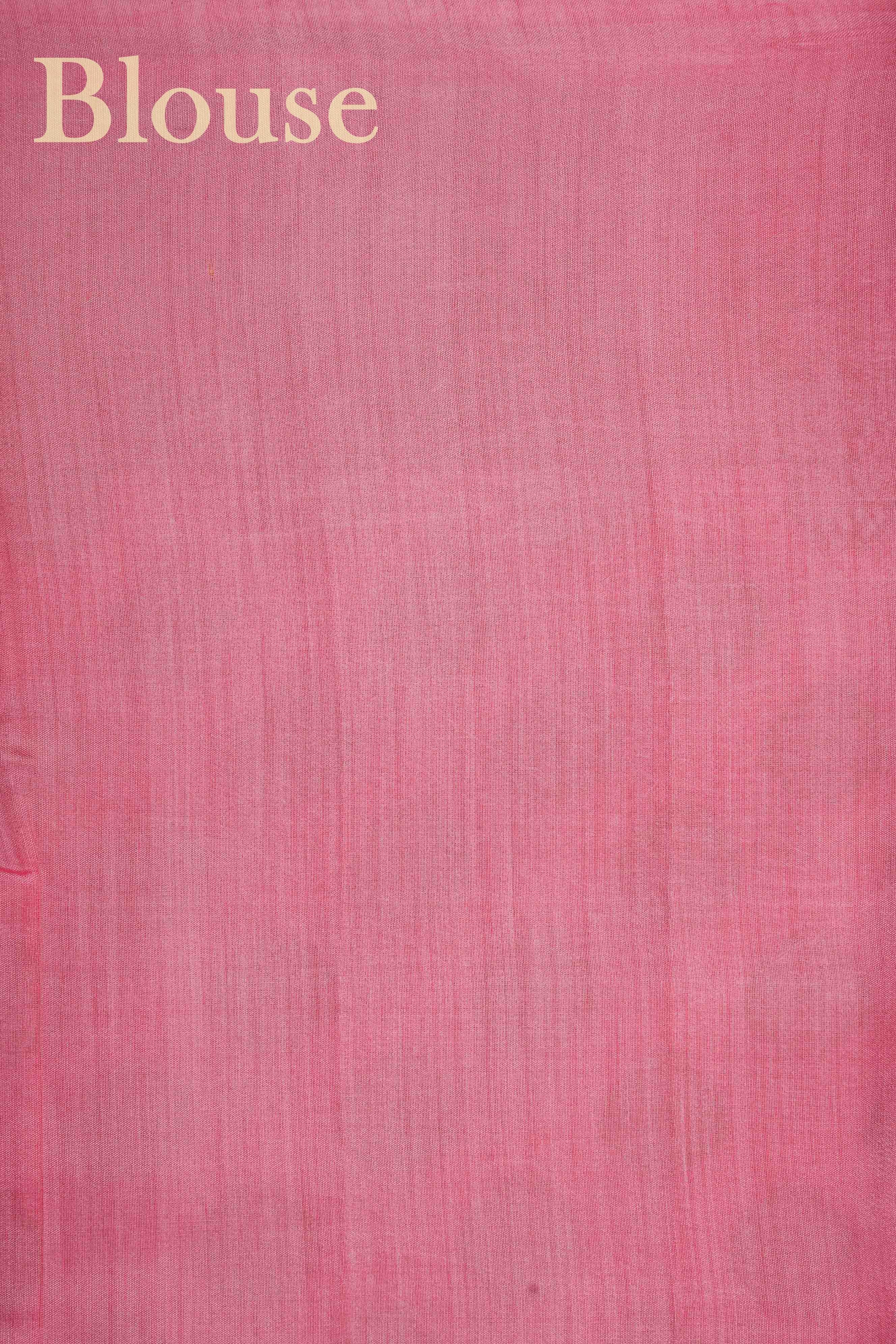 Chiniya Silk Pink 100% Pure Katan Soft Silk - Manoranjitham Weaves - Handloom Store