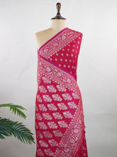 Katan Woven in Varanasi, this Katan semi silk saree features delicate buttis scattered across its smooth, lustrous body. The weave balances tradition and ease, offering the richness of silk with a lighter touch. A graceful choice for both festive mornings and elegant evenings. #KatanSilkSaree #VaranasiWeaves #ButtiBeauty #SemiSilkElegance #HandloomHeritage Aishwarya - Manoranjitham Weaves - Handloom Store
