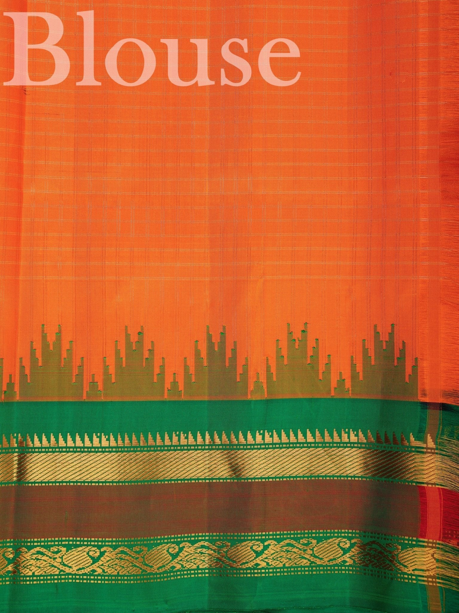 Gadwal Silk 100% Pure Silk - Manoranjitham Weaves - Handloom Store