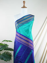 Narayanpet Rama Green 100% Pure Silk - Manoranjitham Weaves - Handloom Store