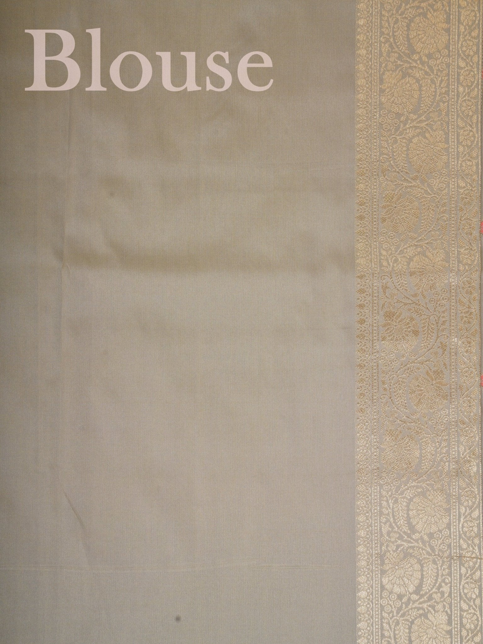 Katan Grey Katan Semi Silk - Manoranjitham Weaves - Handloom Store