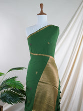 Cotton Green 100% Pure Cotton - Manoranjitham Weaves - Handloom Store
