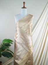 Katan Orange 100% Pure Tissue - Manoranjitham Weaves - Handloom Store