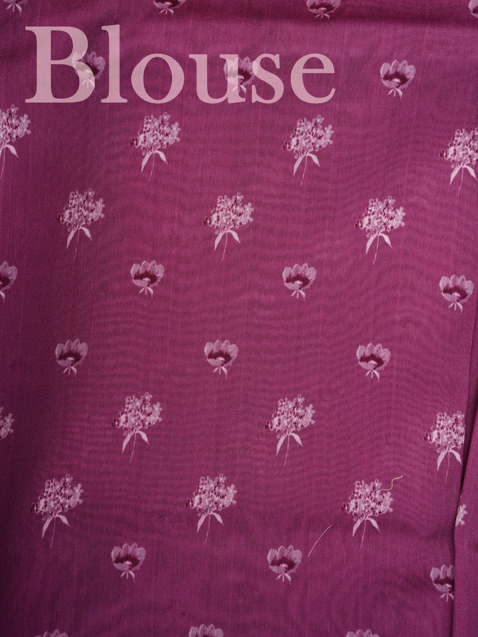 Tussar Wine Organza - Manoranjitham Weaves - Handloom Store