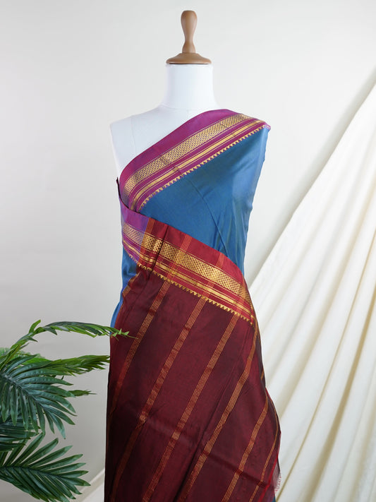 Narayanpet 100% Handspun Cotton - Manoranjitham Weaves - Handloom Store