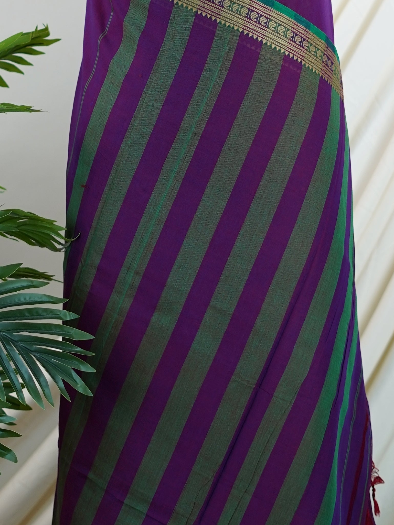 Narayanpet 100% Handspun Cotton - Manoranjitham Weaves - Handloom Store