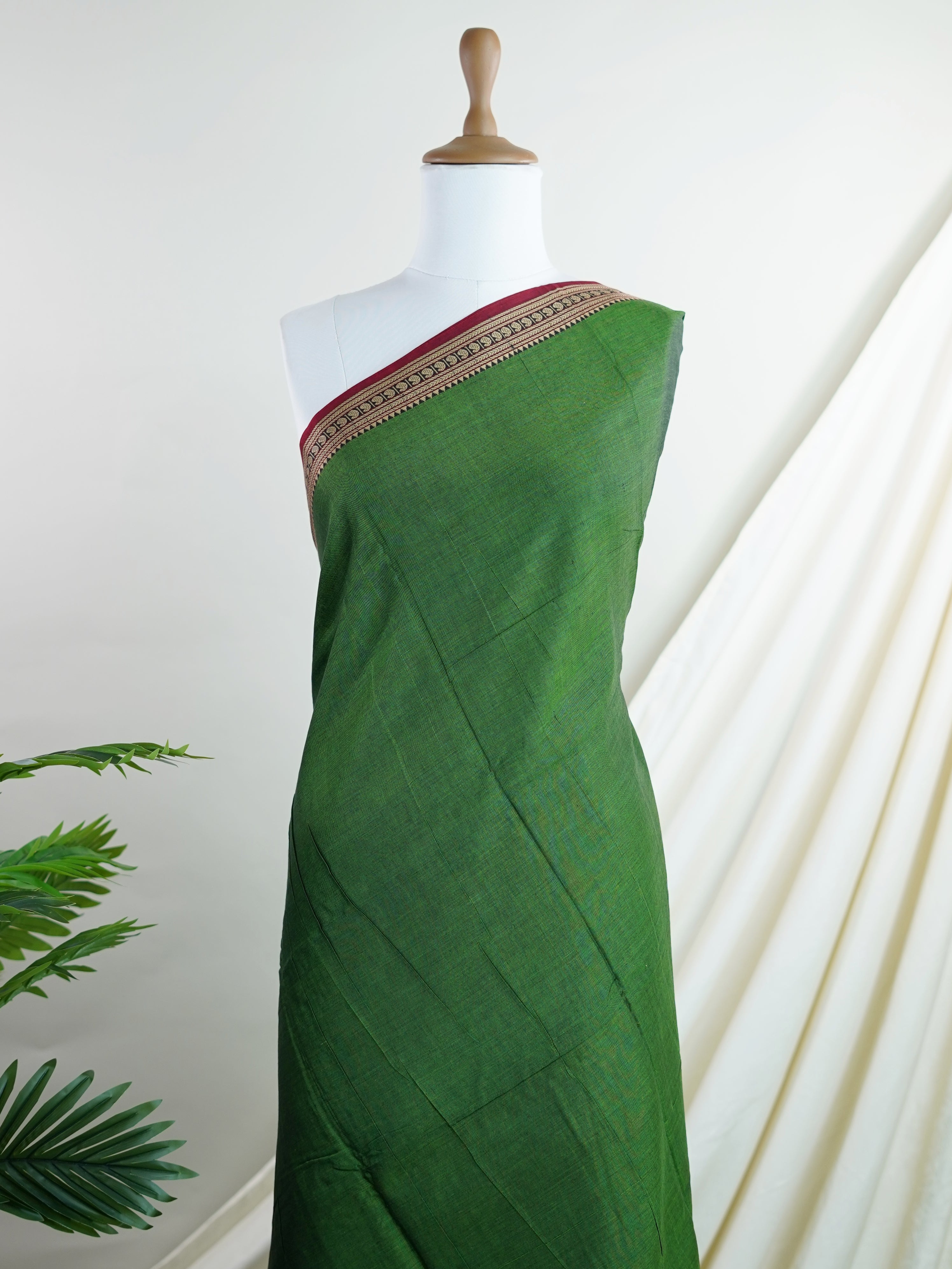Narayanpet 100% Handspun Cotton - Manoranjitham Weaves - Handloom Store