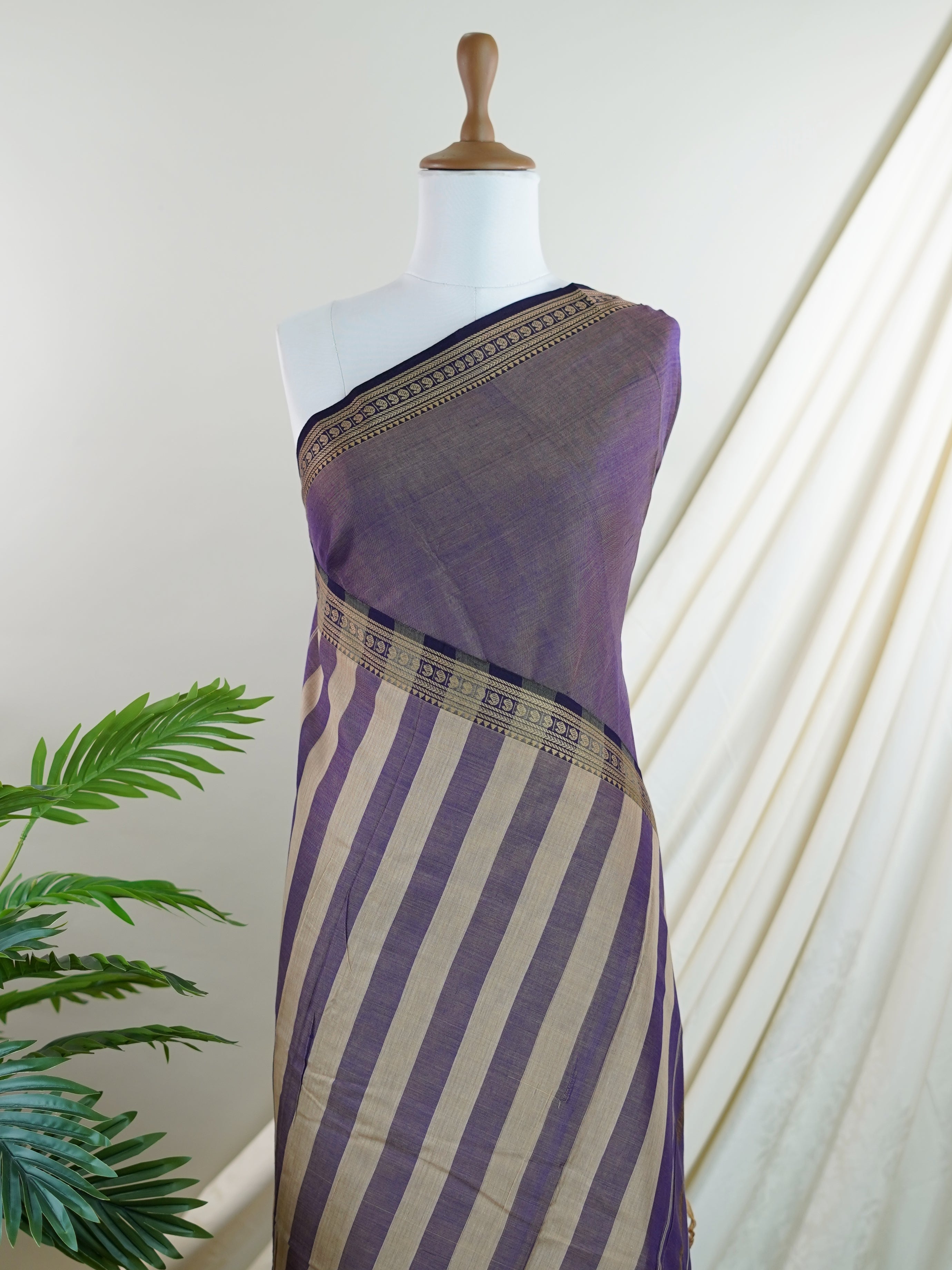 Narayanpet 100% Handspun Cotton - Manoranjitham Weaves - Handloom Store