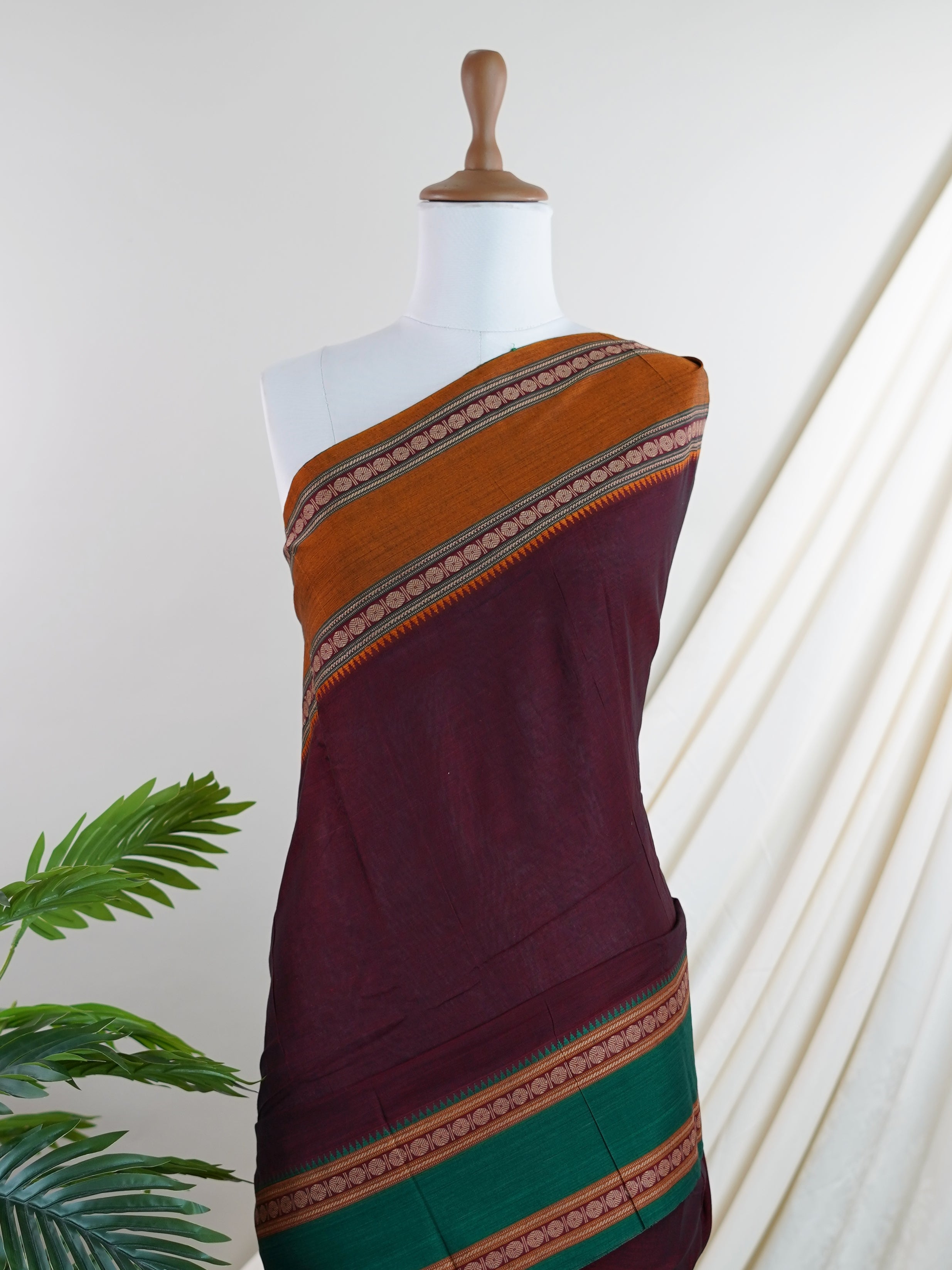 Narayanpet 100% Handspun Cotton - Manoranjitham Weaves - Handloom Store