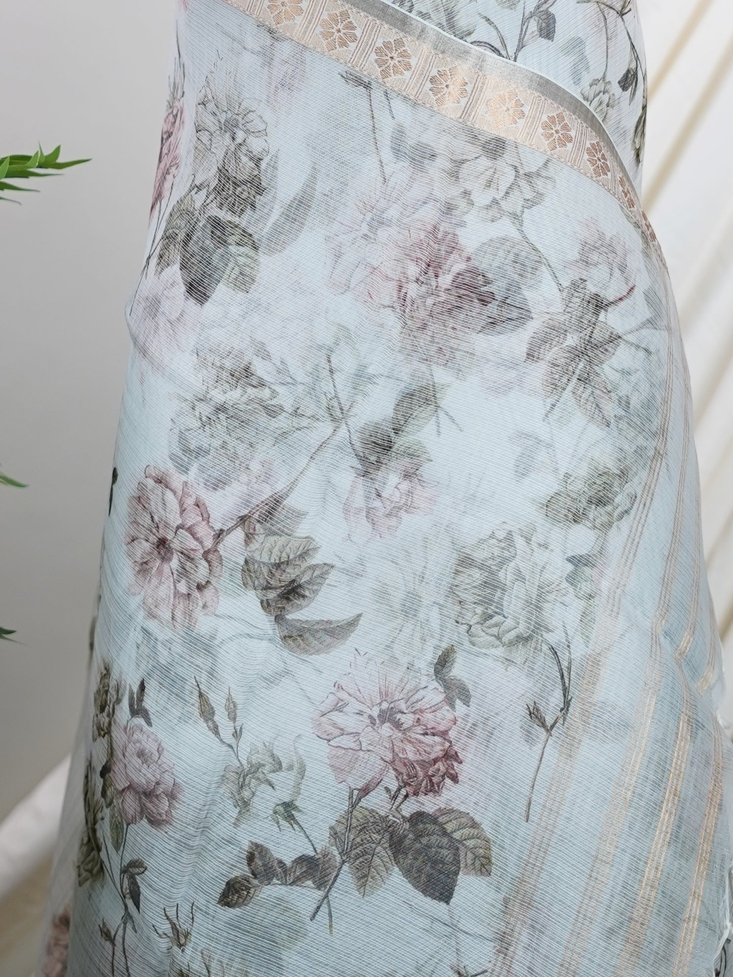 Kota Grey Kota - Manoranjitham Weaves - Handloom Store