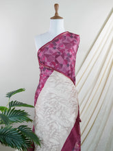 Katan Cream Semi Silk - Manoranjitham Weaves - Handloom Store