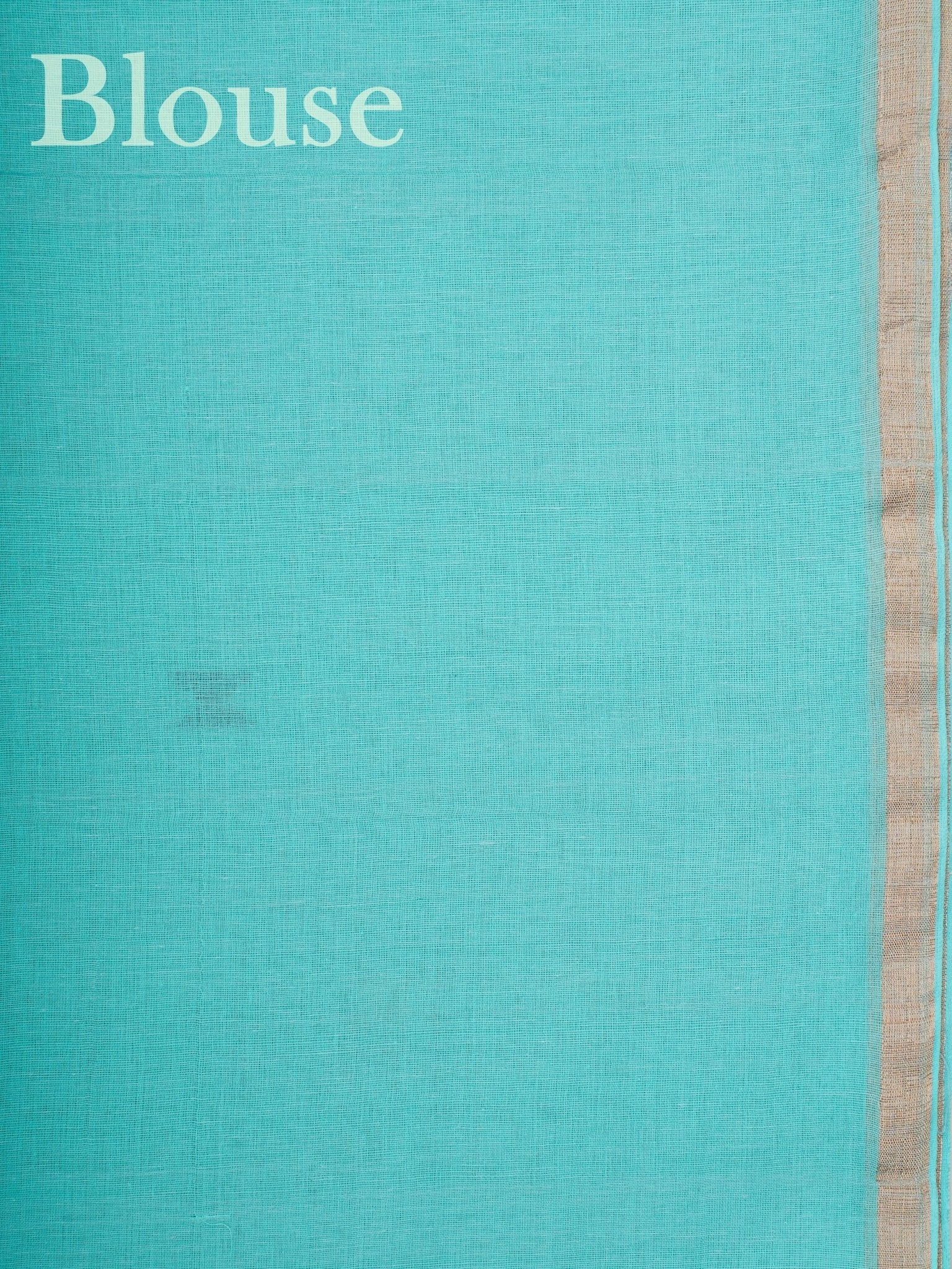Cotton Blue 100% Pure Cotton - Manoranjitham Weaves - Handloom Store