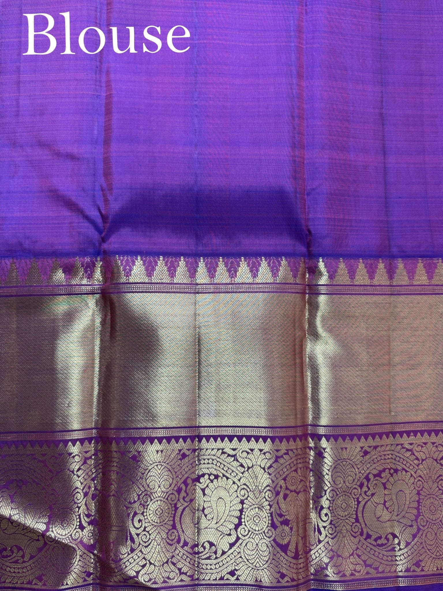 Kanchipuram Silk Hot Pink 100% Pure Silk - Manoranjitham Weaves - Handloom Store