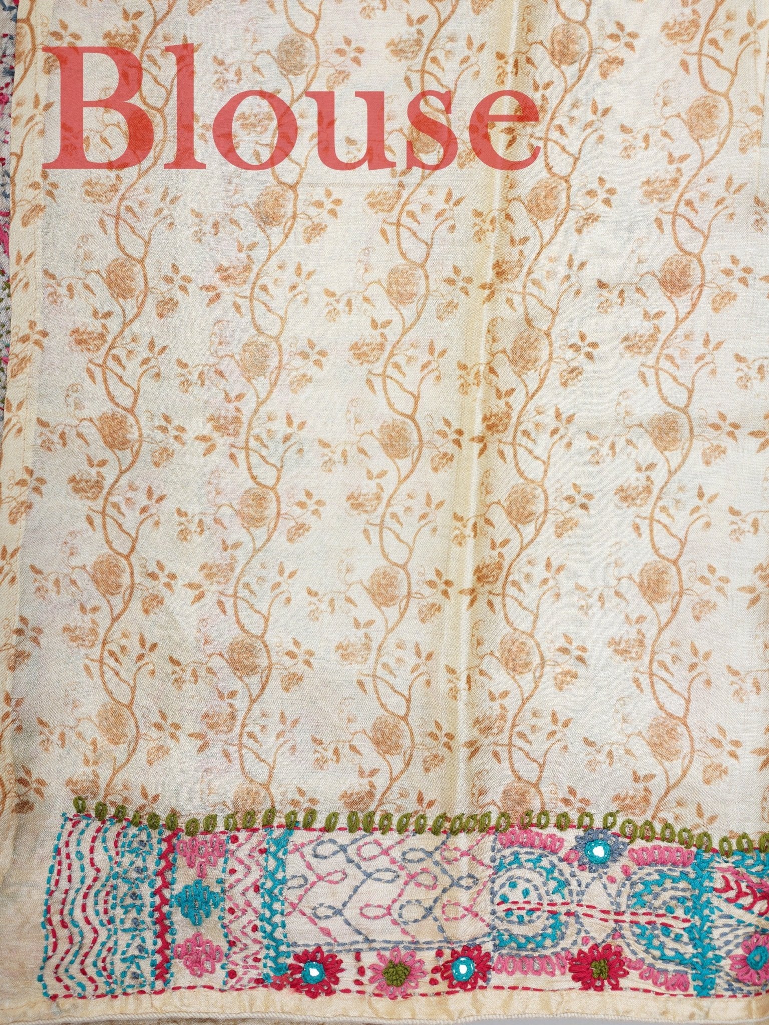 Tussar 100% Pure Tussar - Manoranjitham Weaves - Handloom Store