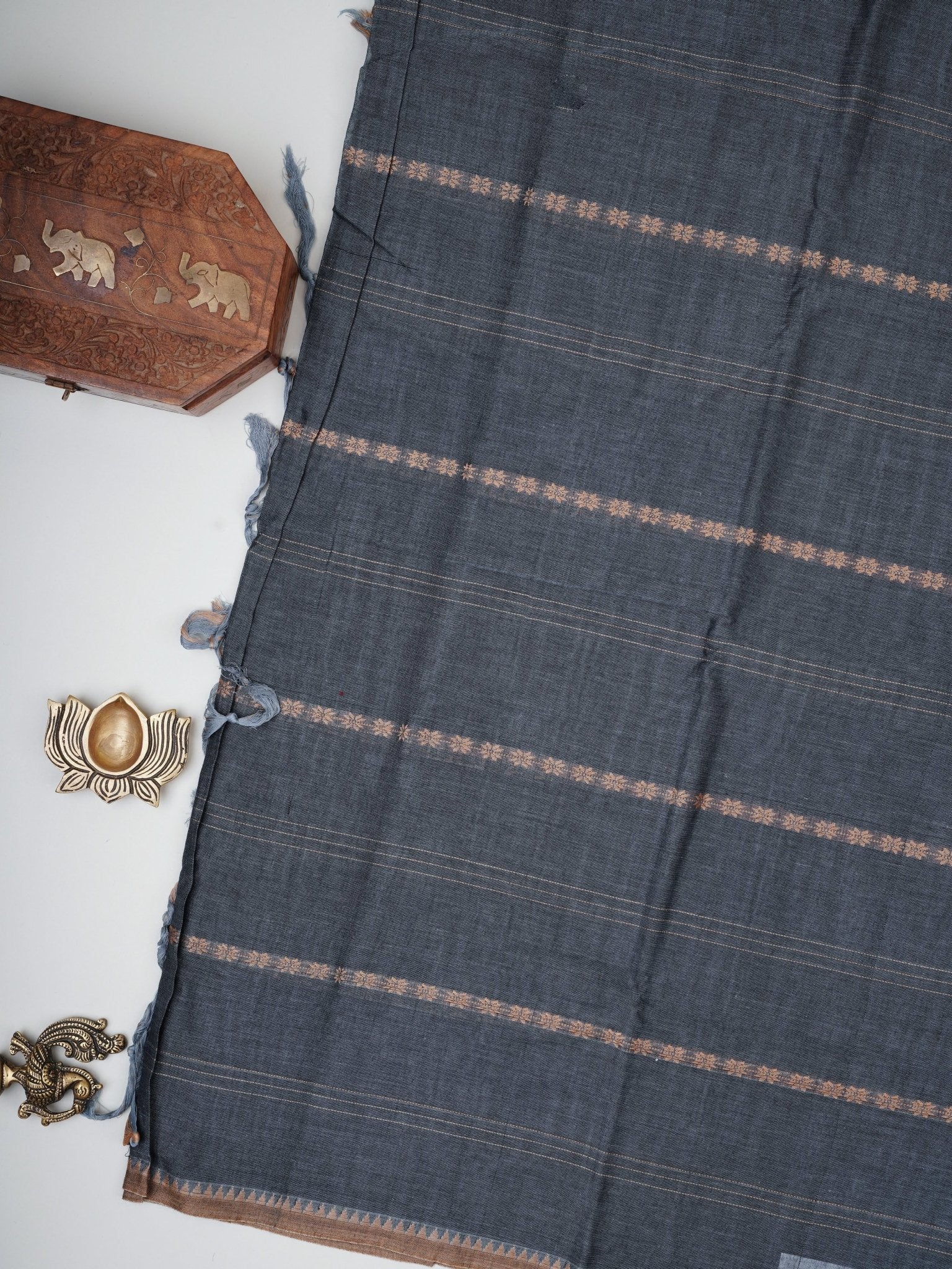 Narayanpet 100% Handspun Cotton - Manoranjitham Weaves - Handloom Store